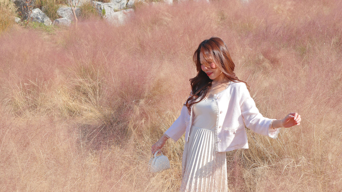 < M A D E >  Pinky Seashore Light Jacket