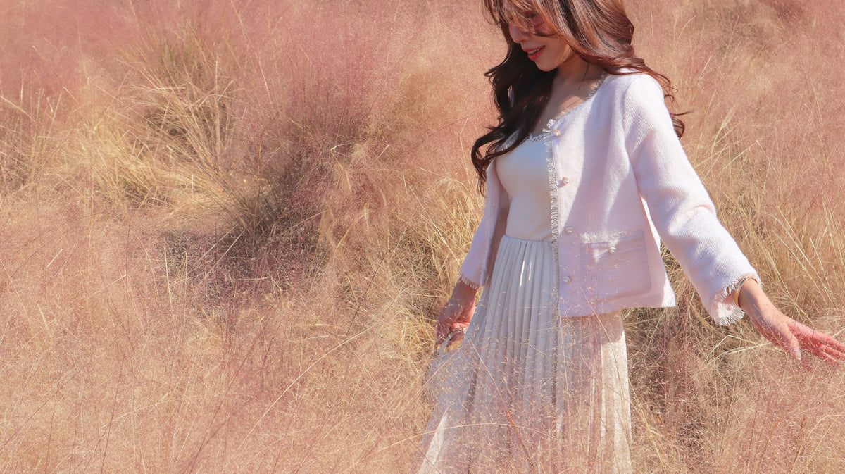 < M A D E >  Pinky Seashore Light Jacket