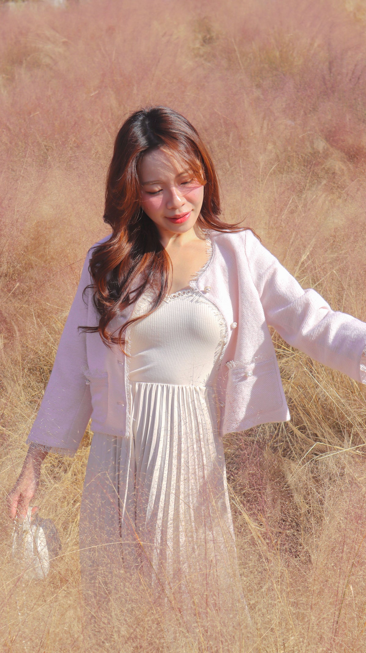 < M A D E >  Pinky Seashore Light Jacket