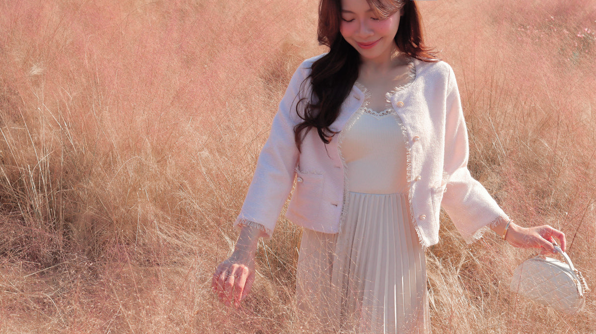 < M A D E >  Pinky Seashore Light Jacket