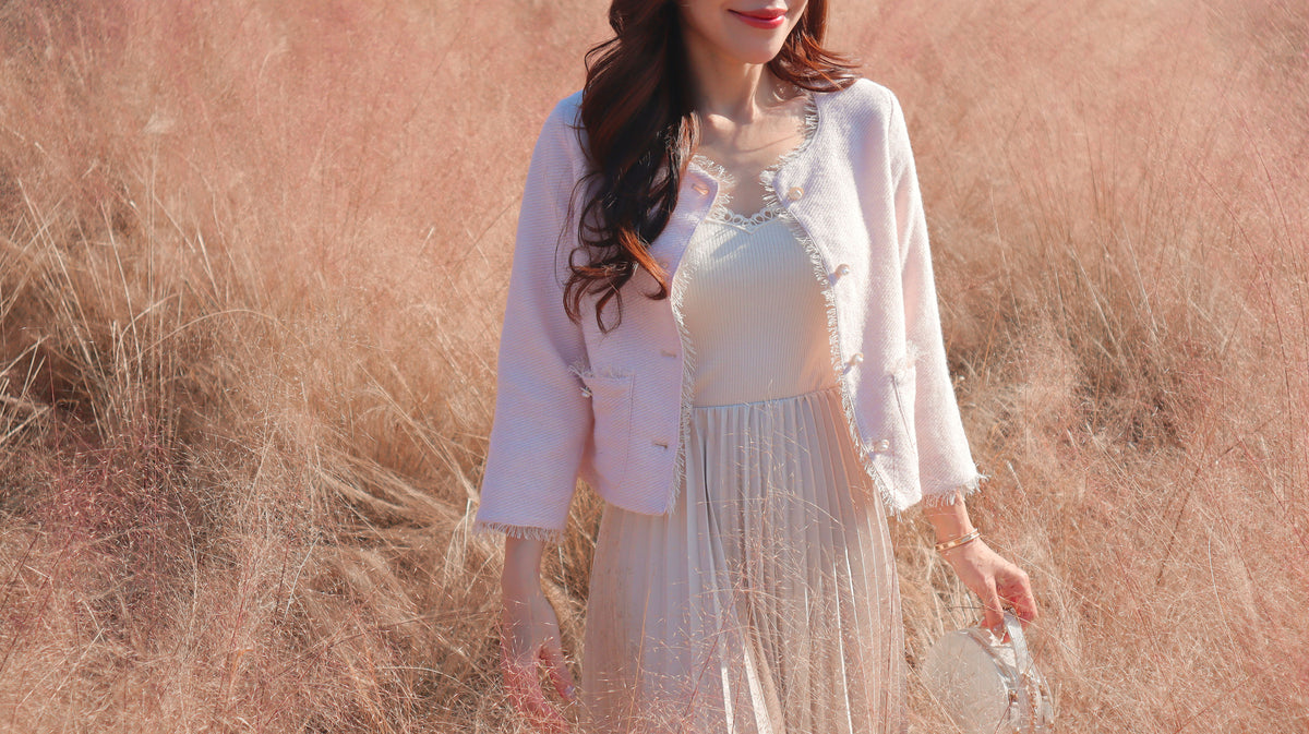 < M A D E >  Pinky Seashore Light Jacket