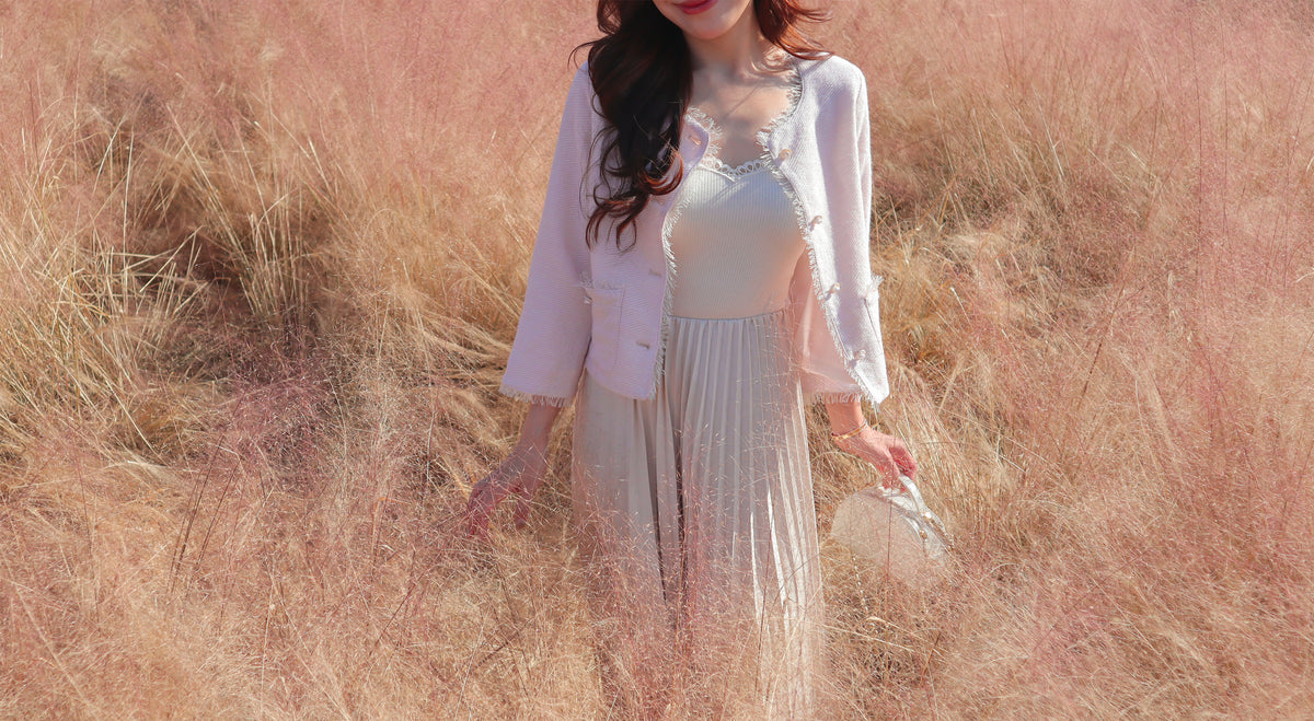 < M A D E >  Pinky Seashore Light Jacket