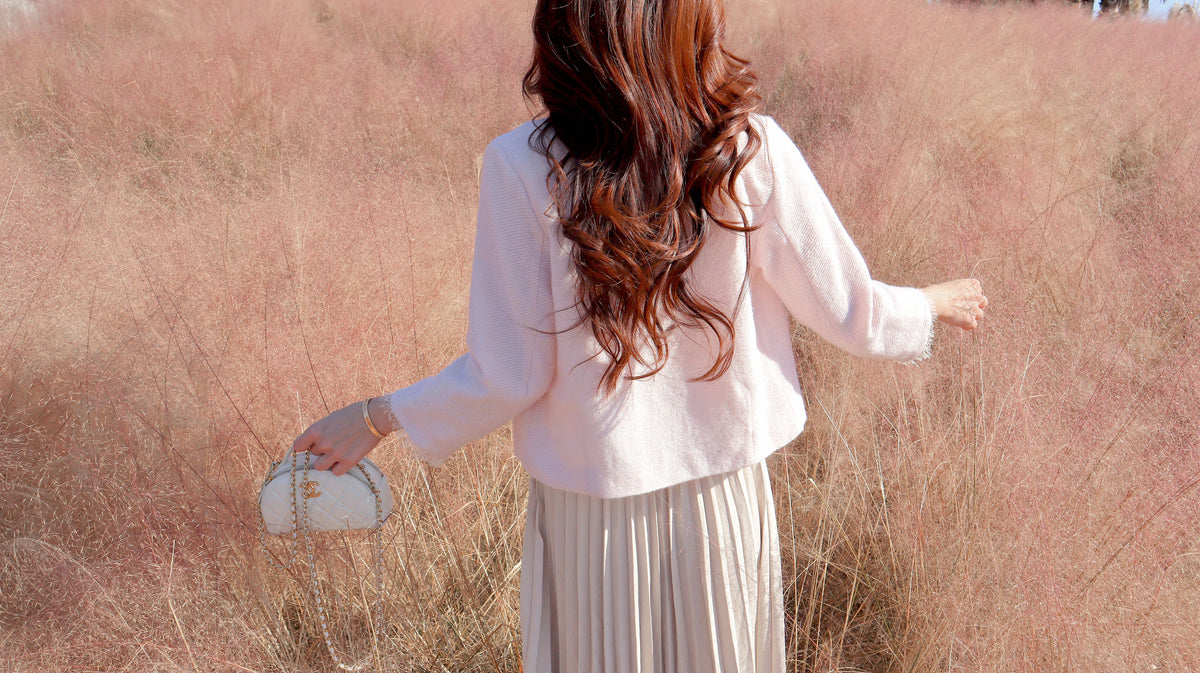 < M A D E >  Pinky Seashore Light Jacket