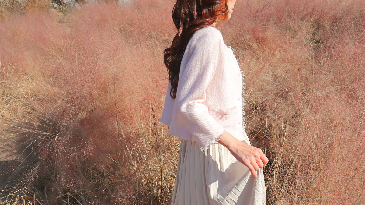 < M A D E >  Pinky Seashore Light Jacket