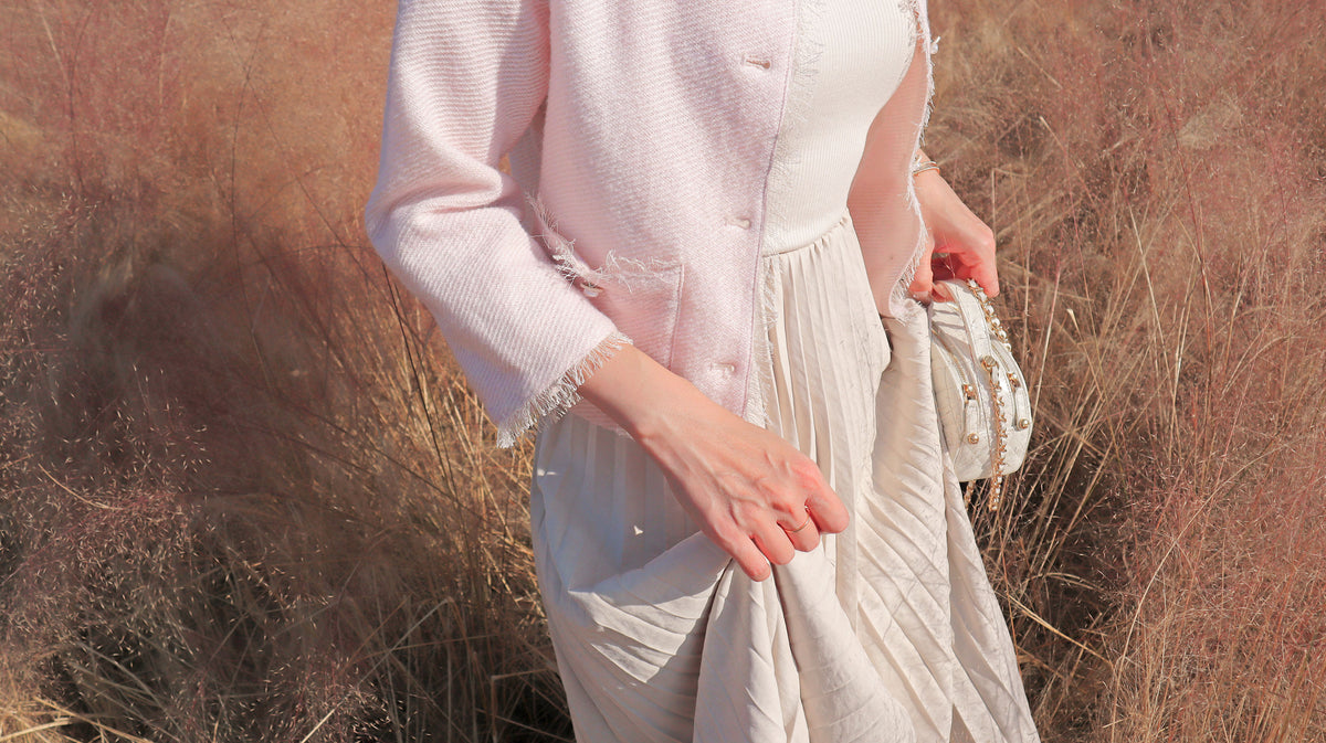 < M A D E >  Pinky Seashore Light Jacket