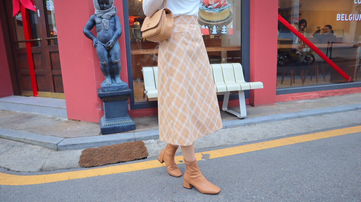 < M A D E > Teatime In Spring Long Skirt