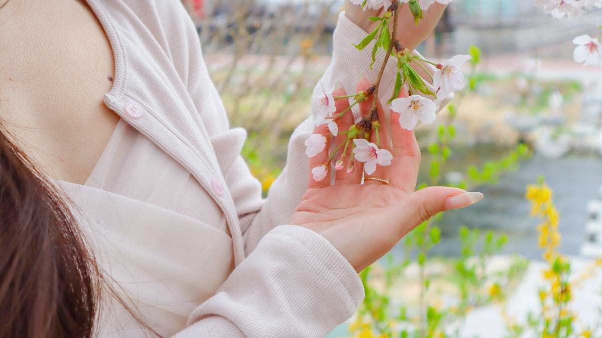 Blushing Blossom Cardi Set