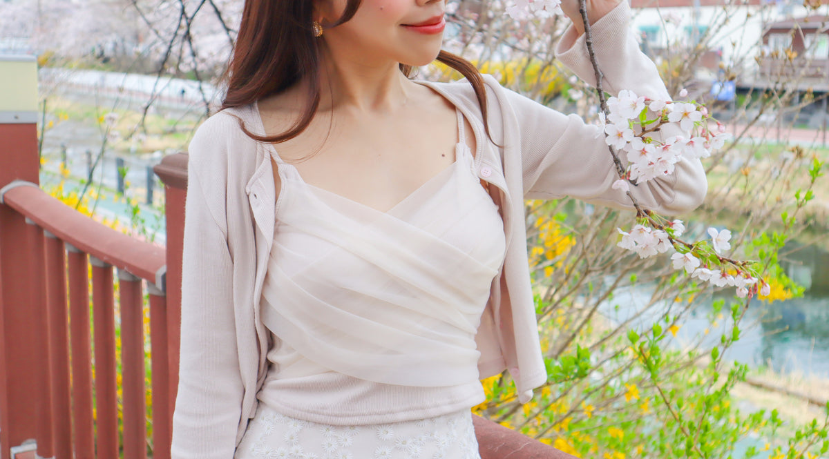 Blushing Blossom Cardi Set