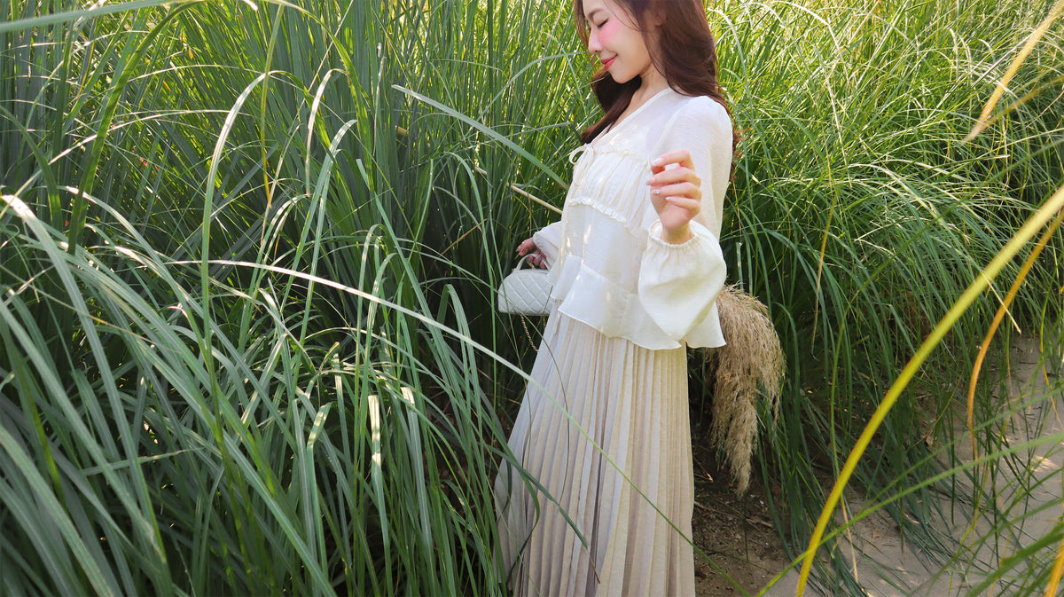 The Cast Light Sheer Blouse