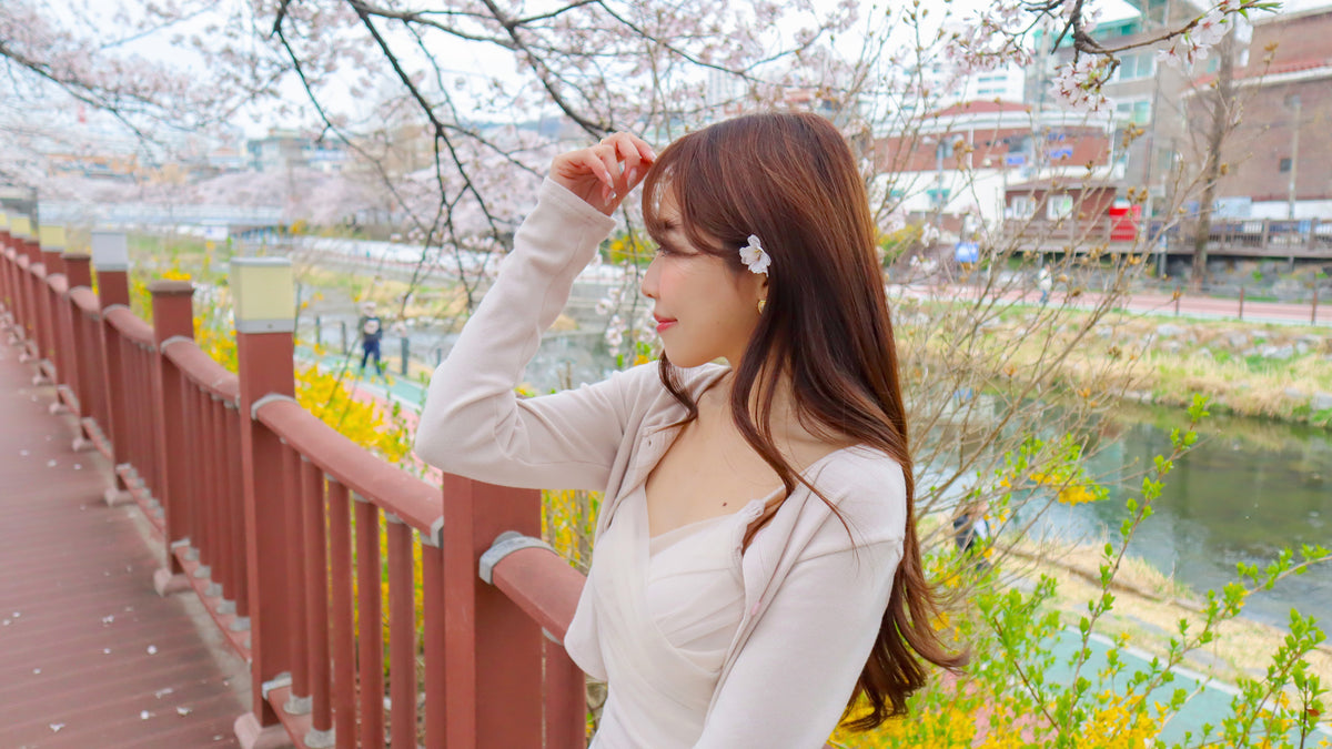 Blushing Blossom Cardi Set