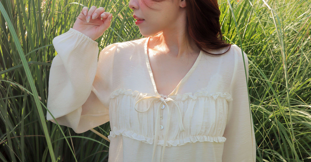 The Cast Light Sheer Blouse