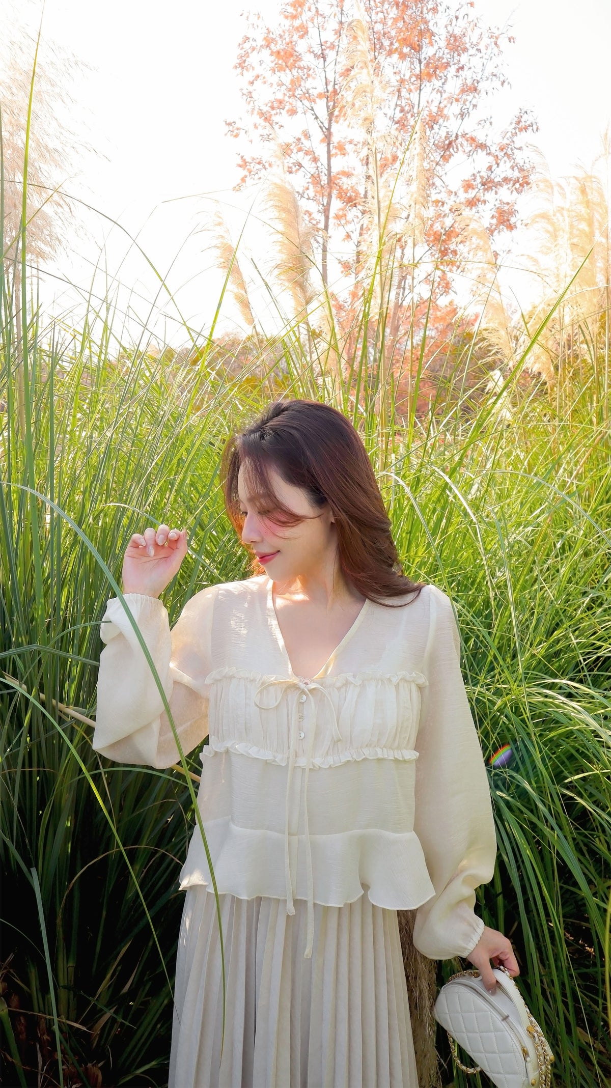 The Cast Light Sheer Blouse