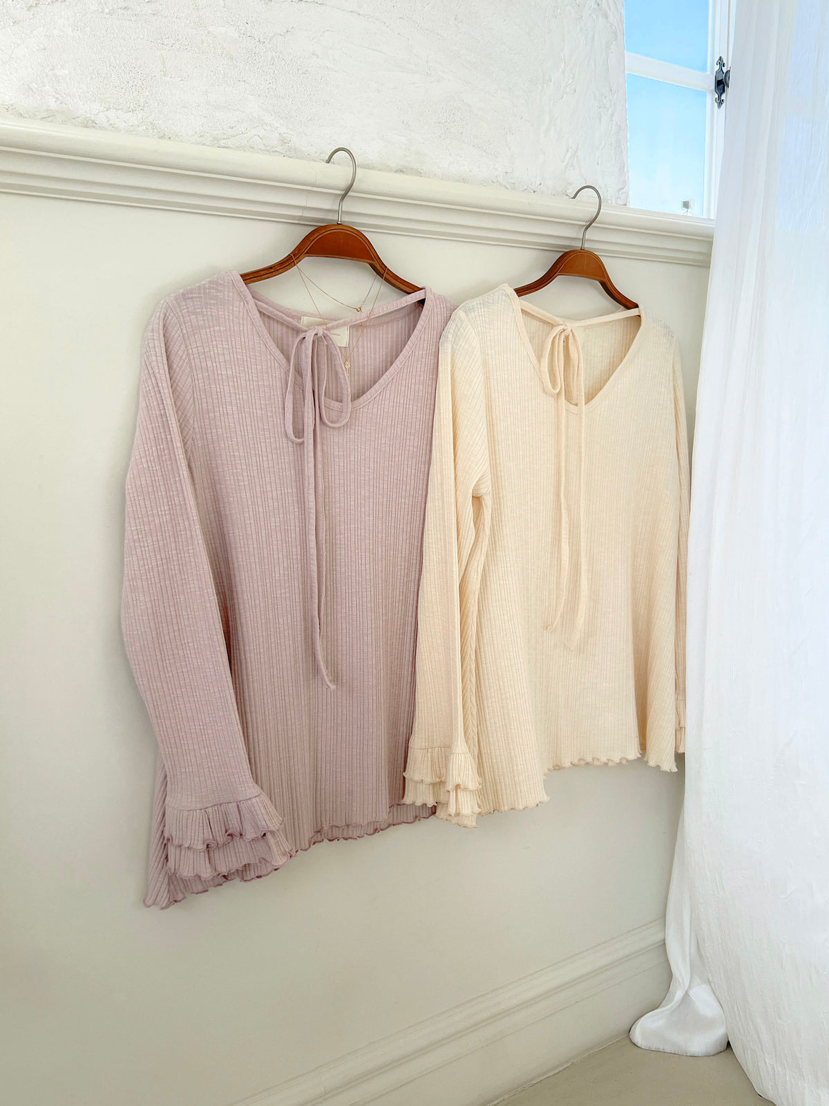 < M A D E > Unmelted Ribbed Midi Top