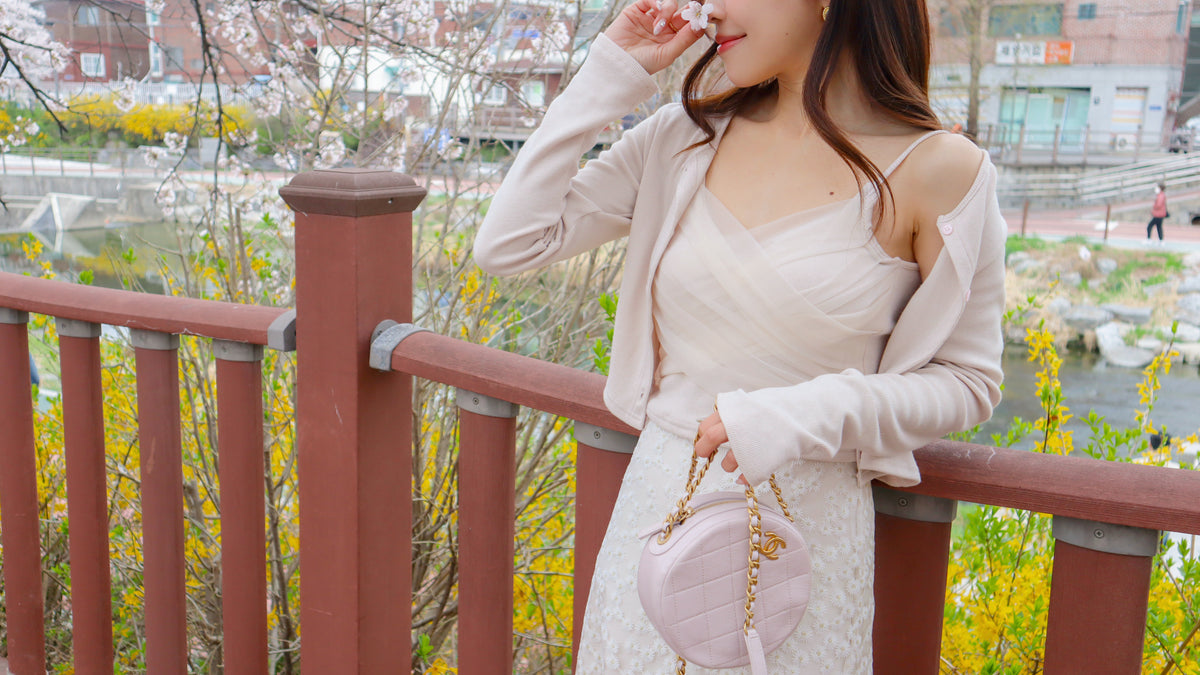 Blushing Blossom Cardi Set