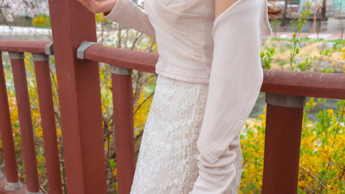 Blushing Blossom Cardi Set