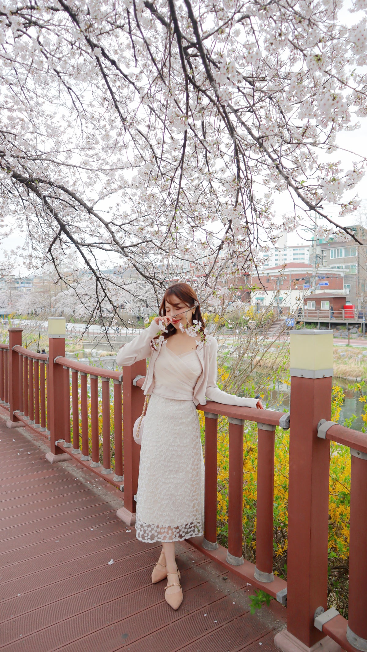 Blushing Blossom Cardi Set