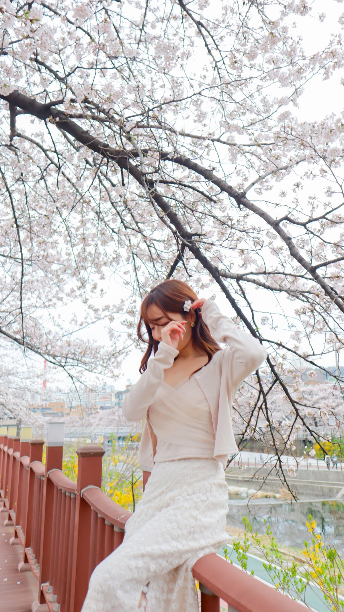 Blushing Blossom Cardi Set