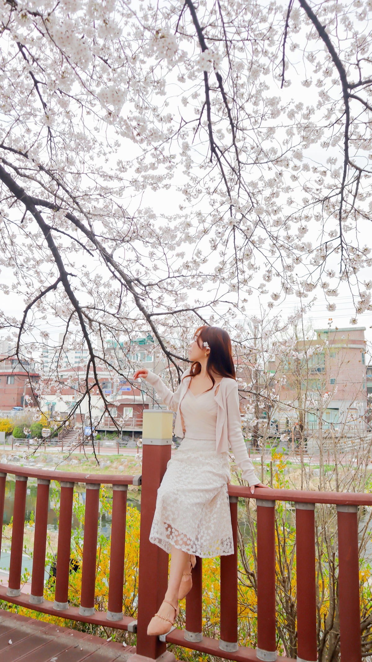 Blushing Blossom Cardi Set