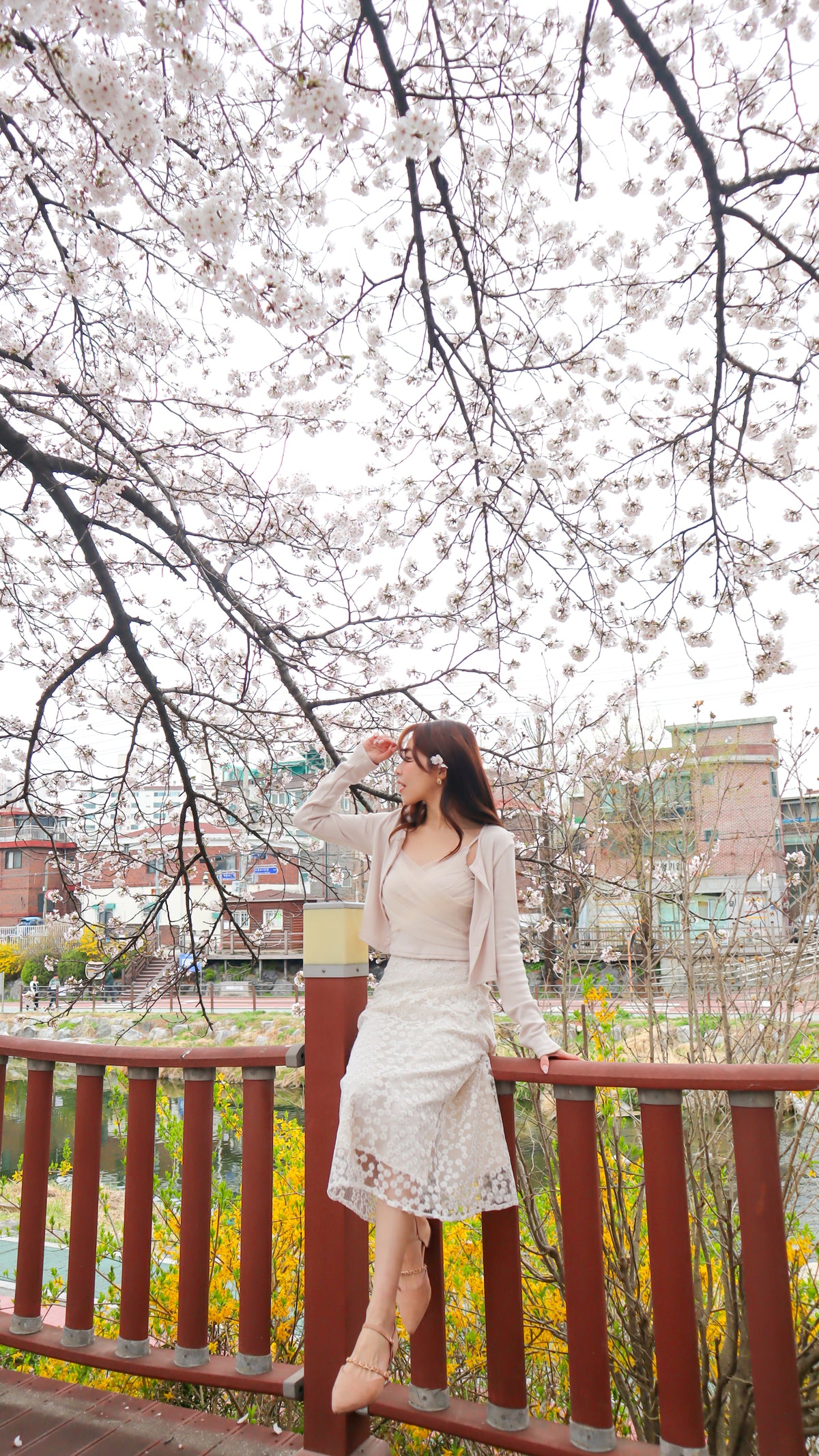 Blushing Blossom Cardi Set