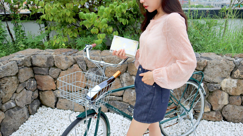 So Classy Navy Denim Shorts