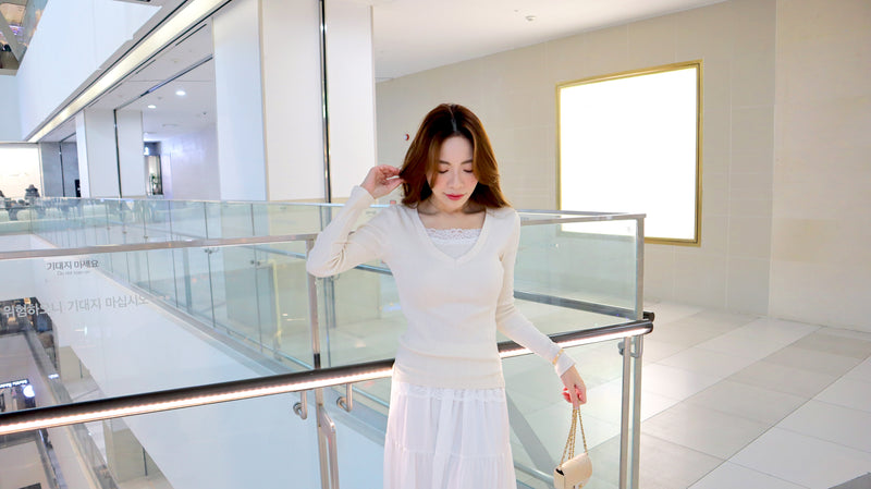 Double Layers Tricot Top