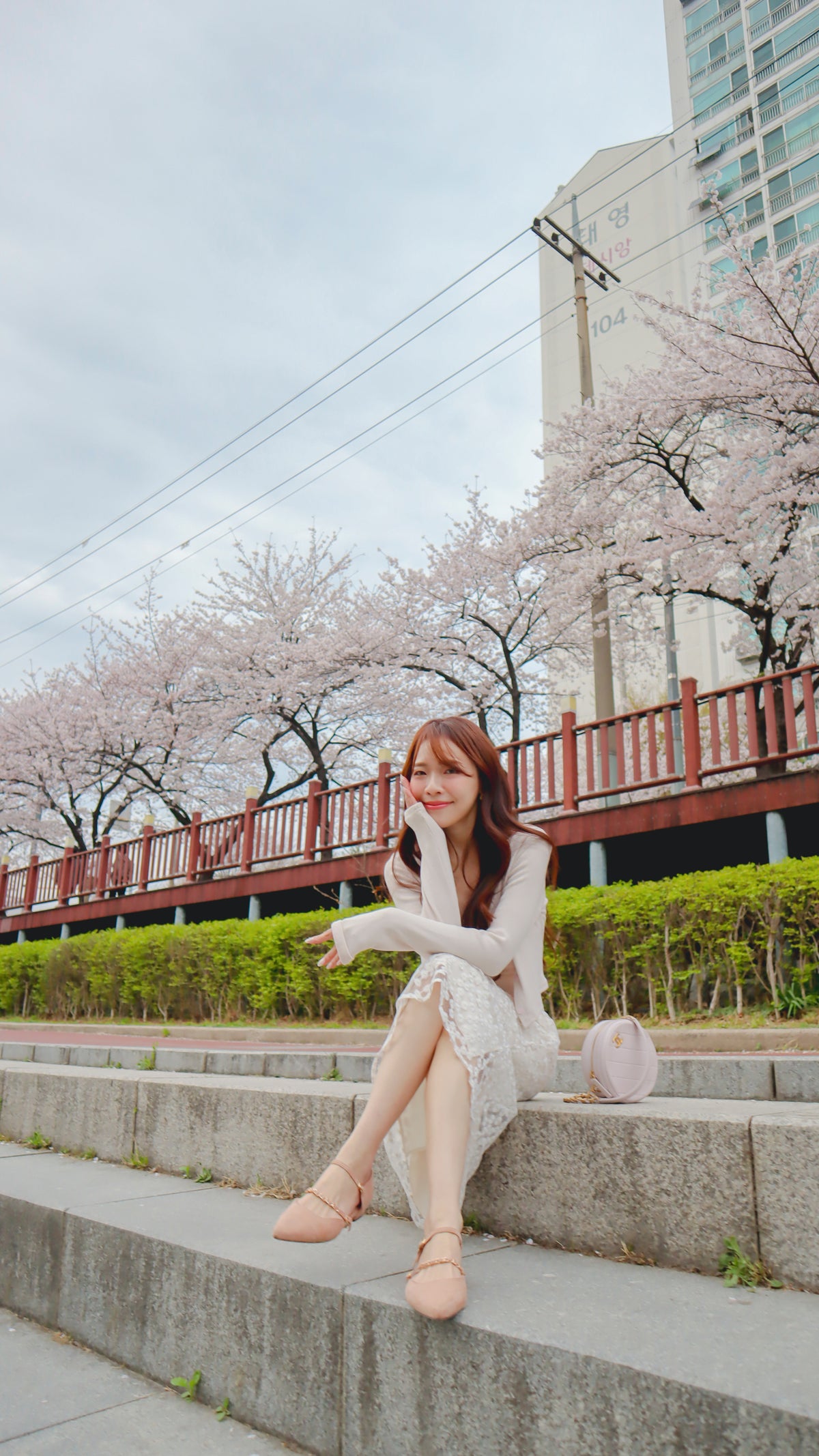 Blushing Blossom Cardi Set