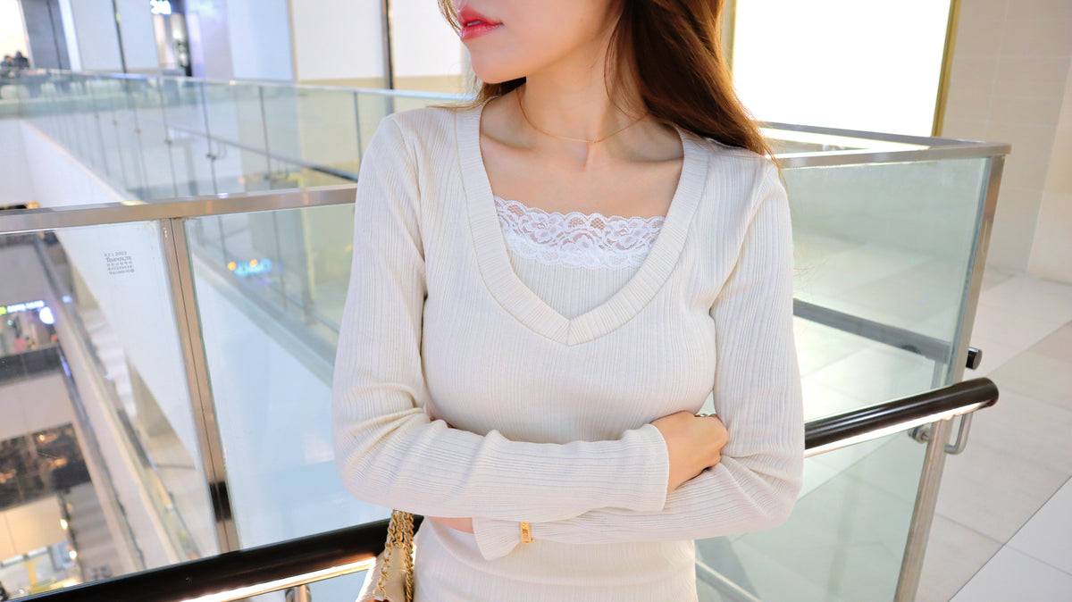 Double Layers Tricot Top