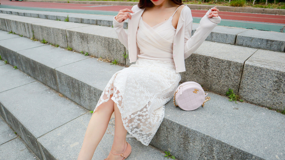 Blushing Blossom Cardi Set