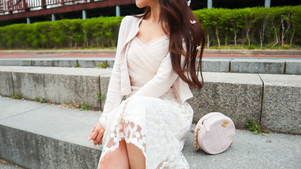 Blushing Blossom Cardi Set