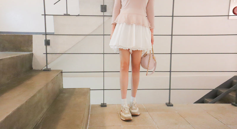 < M A D E > Under The Blossom Twin Tee Set
