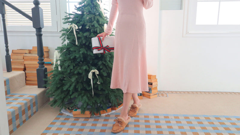 Teddy Bear Suede Mules