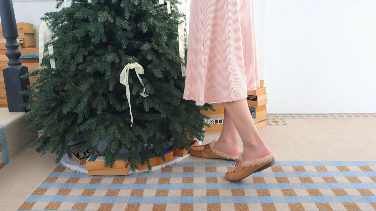 Teddy Bear Suede Mules