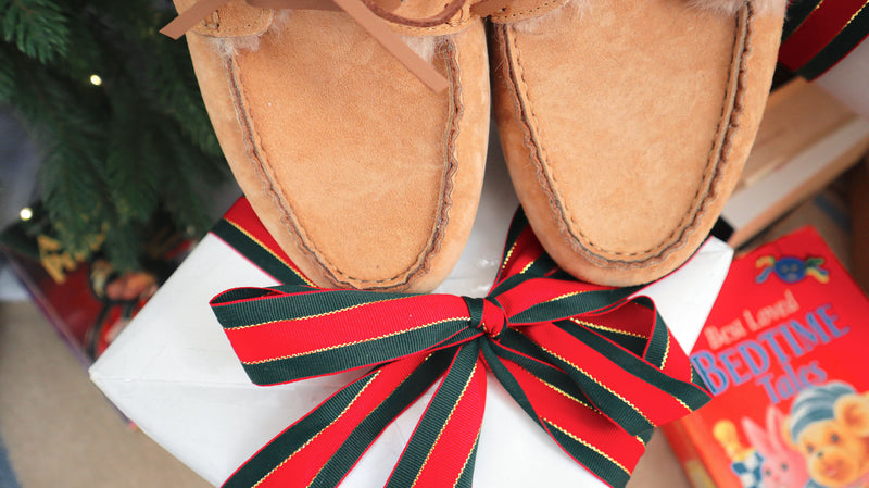 Teddy Bear Suede Mules
