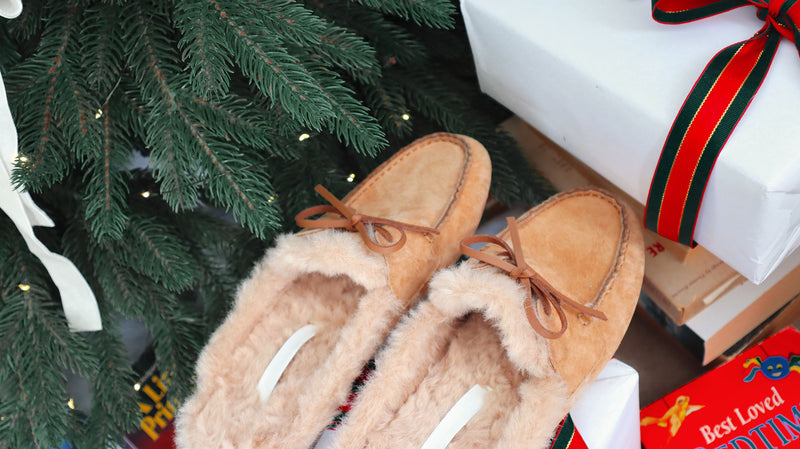 Teddy Bear Suede Mules