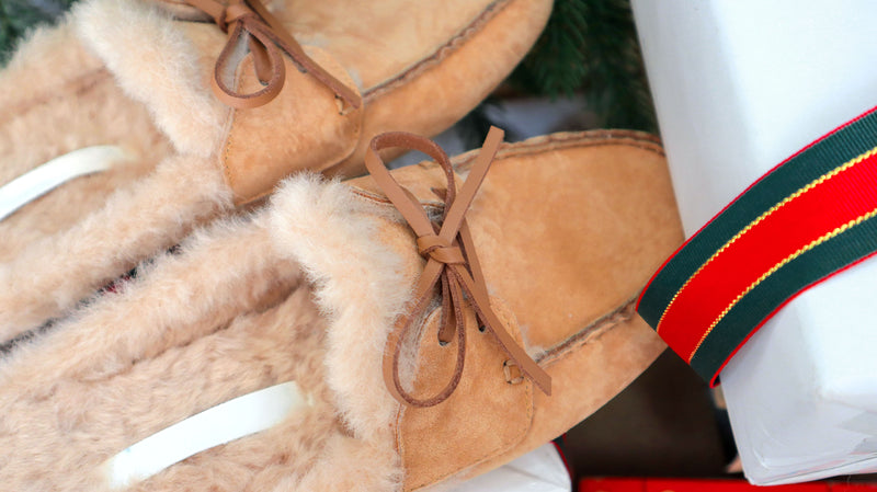 Teddy Bear Suede Mules