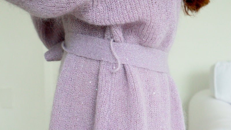 < M A D E > The Purple Rain Cardigan