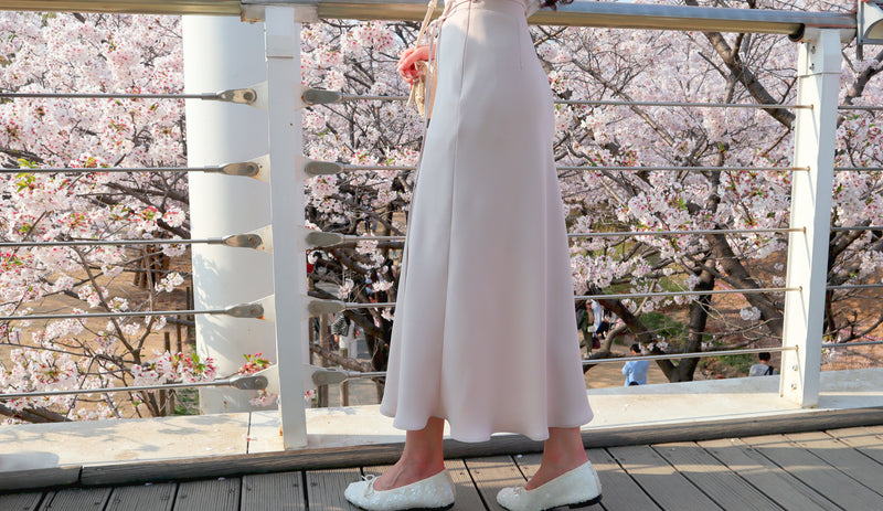 Spring Poem Mermaid Skirt