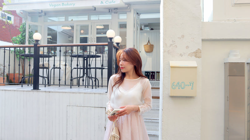 < M A D E > Perfumed Pom Pom Skirt