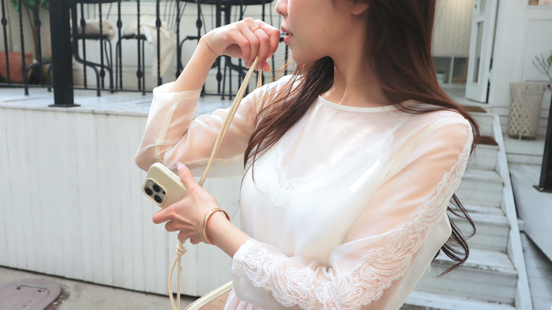 < M A D E > Perfumed Pom Pom Skirt