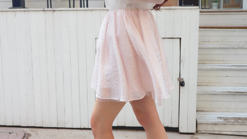 < M A D E > Perfumed Pom Pom Skirt