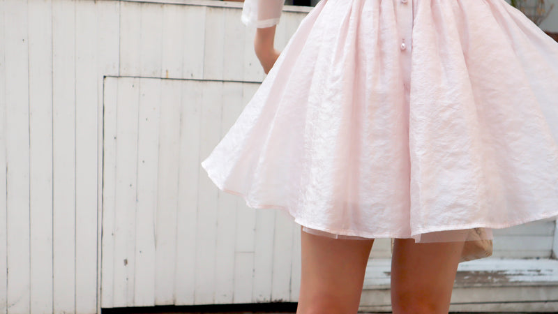 < M A D E > Perfumed Pom Pom Skirt