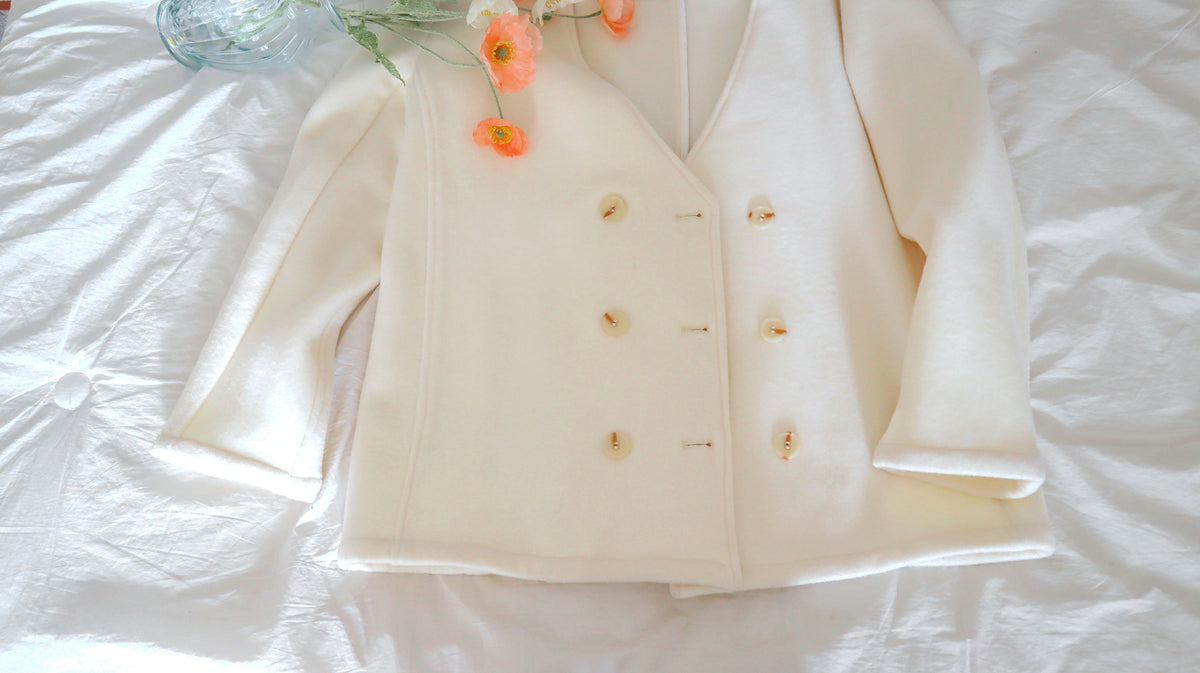 < M A D E > Buttery Handmade Woollen Coat