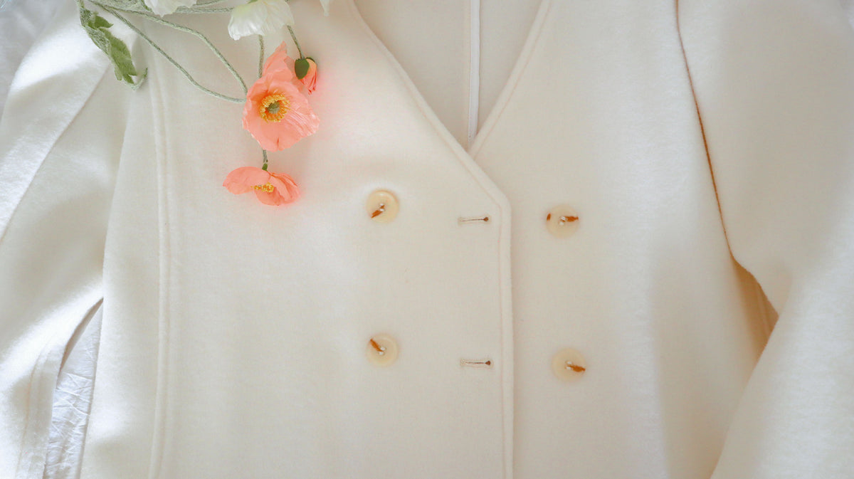 < M A D E > Buttery Handmade Woollen Coat