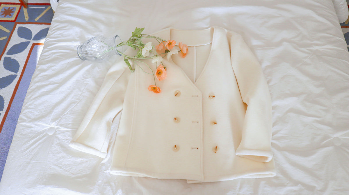 < M A D E > Buttery Handmade Woollen Coat