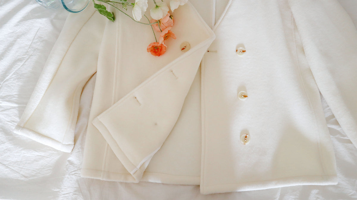 < M A D E > Buttery Handmade Woollen Coat