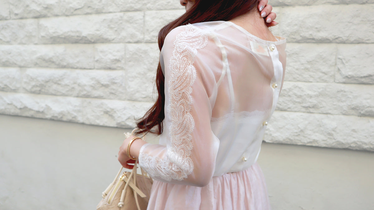 < M A D E > Perfumed Pom Pom Skirt