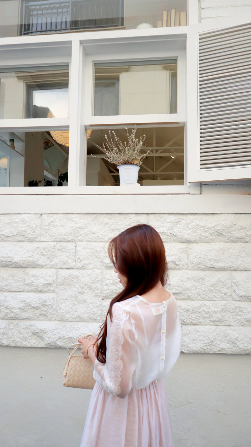 < M A D E > Perfumed Pom Pom Skirt