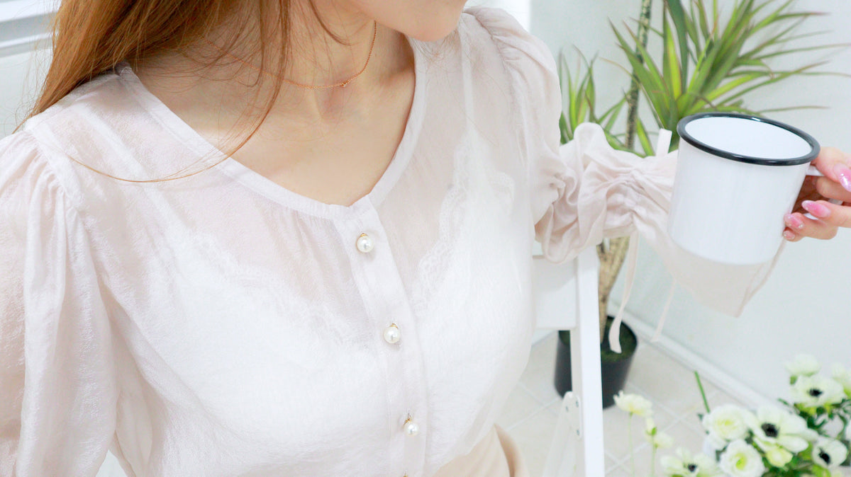 < M A D E > Twinkle Bell Blouse Jacket