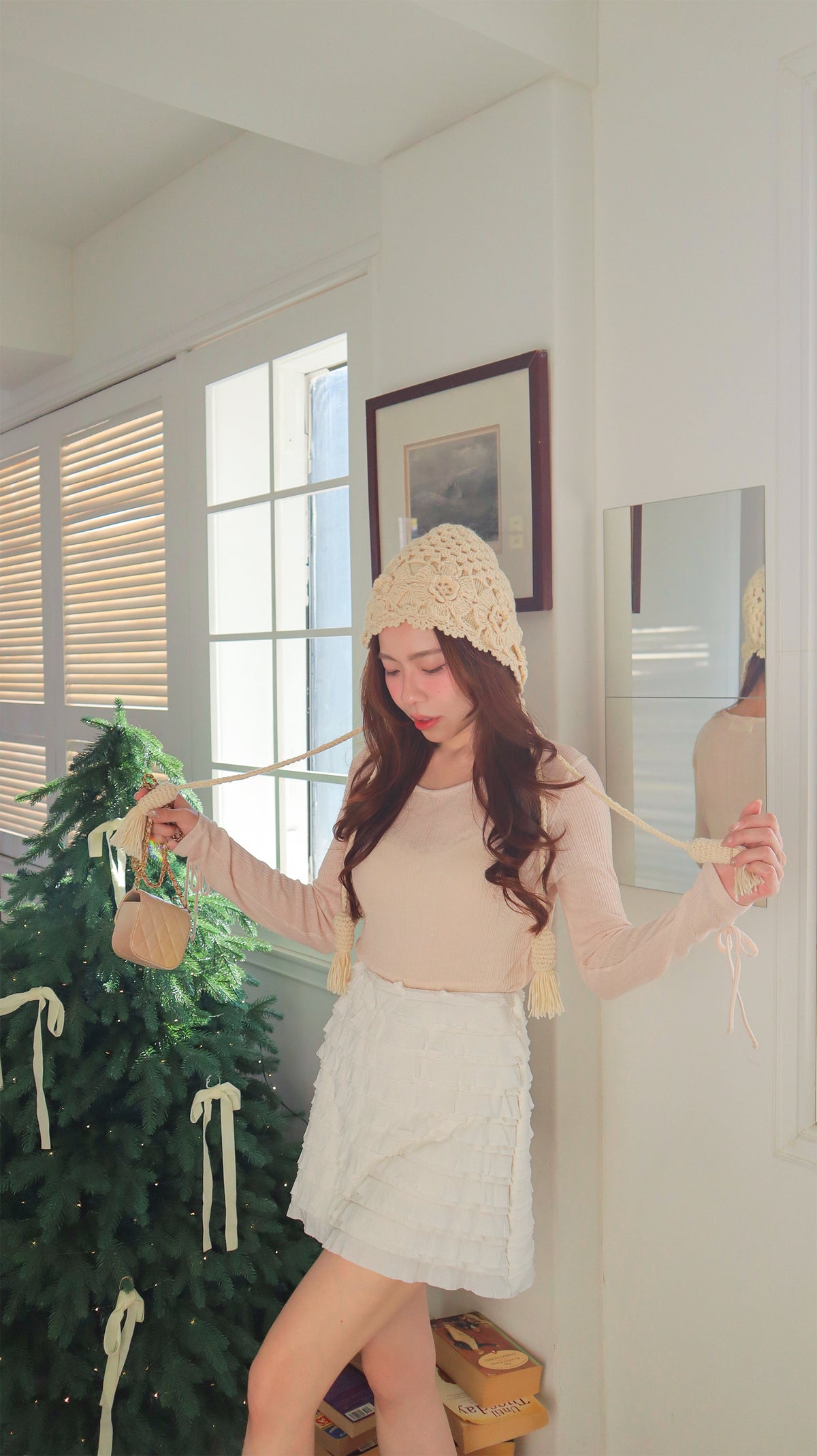 < M A D E > Dreamy Ribbon Tee