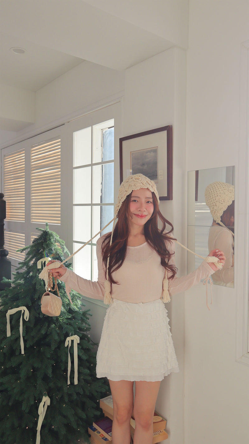 The Crochet Fringe Hat